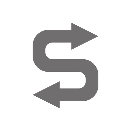 Letter S Logo Concept Icon. Vector illustrationのイラスト素材