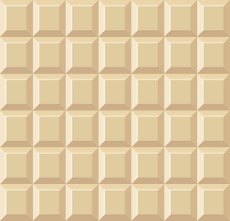 White Tile Chocolate Seamless Background. のイラスト素材