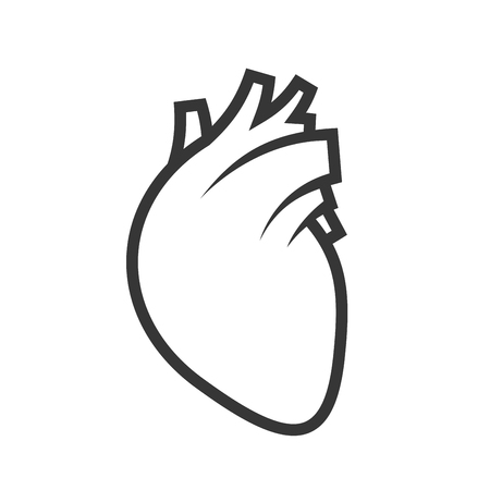 Human Heart Iconのイラスト素材