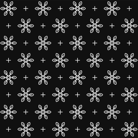 Seamless Hipster Abstract Geometric Pattern. Line Style Background Vectorのイラスト素材
