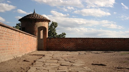Fortification of Spilberk castle in Brno, Czech republicの写真素材
