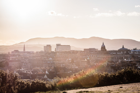 Photo of Buildings and houses of Edinburgh, Scotlandの写真素材