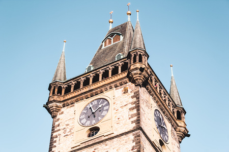 Photo of Prague Astronomical Clock at Prague, Czech Republicのeditorial素材