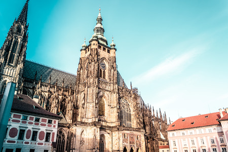 Photo of St. Vitus Cathedral at Prague, Czech Republicのeditorial素材