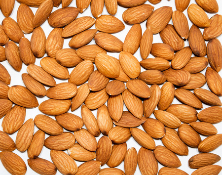 almonds backgroundの写真素材