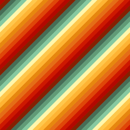 Seamless retro colorful diagonal pattern backgroundのイラスト素材