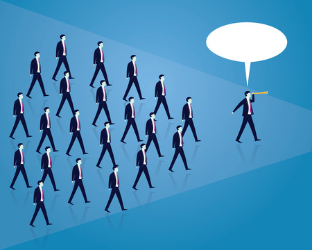 Leadership concept.のイラスト素材