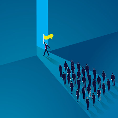 Leadership concept.のイラスト素材