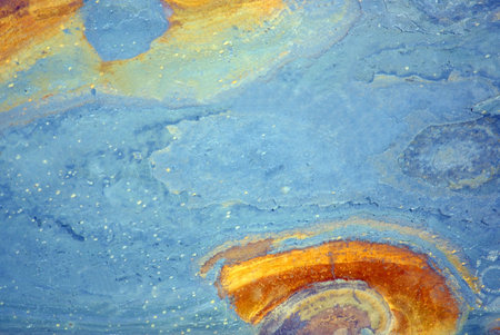 Closeup of a flagstone of shale.