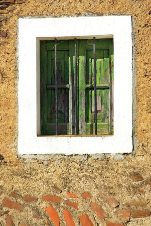 Rustic window.
