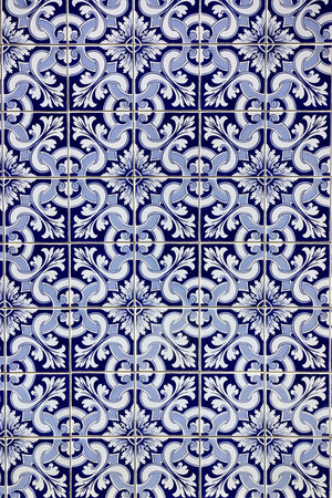 Portuguese blue tiles.