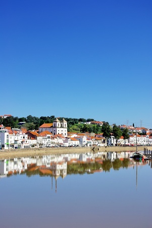 Landscape of Alcacer do Sal, a typical village at Portugal. の写真素材