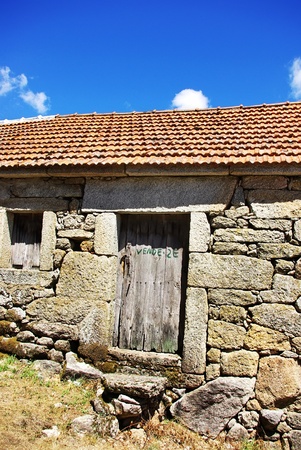 rustic country house entrance ,north of Portugalのeditorial素材