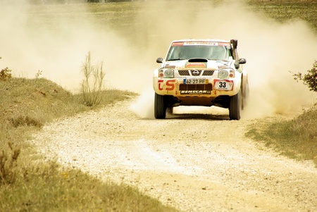  Ervideira Rali TT 2012, south of Portugalのeditorial素材