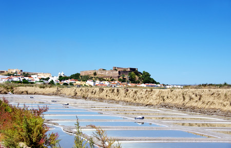 Castro Marim salines, Portugalのeditorial素材