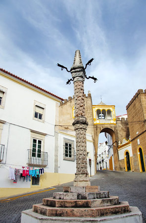 square of Santa Clara, Elvas, Alentejo, Portugal