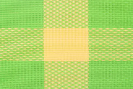 Textile background, fabric texture in green color	