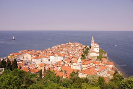 Piran, Sloveniaの写真素材