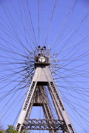 The ferris wheel at the prater in Viennaold