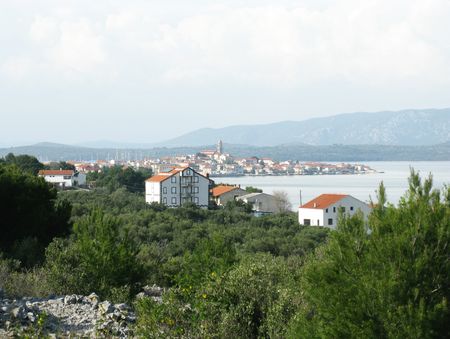The island Murter in Croatiaの写真素材