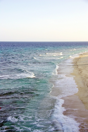 The beach of Sumilon island in the Philippinesの写真素材