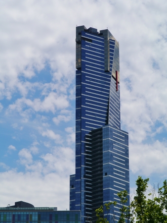 The Eureka tower in Melbourne in Victoria in Australiaのeditorial素材