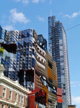 The Swanston building in Melbourne in Victoria in Australiaのeditorial素材