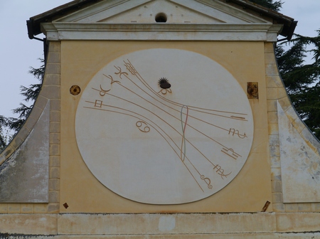 Villa Barbaro also known as the Villa di Maser is a large villa at Maser in the Veneto region of northern Italyのeditorial素材