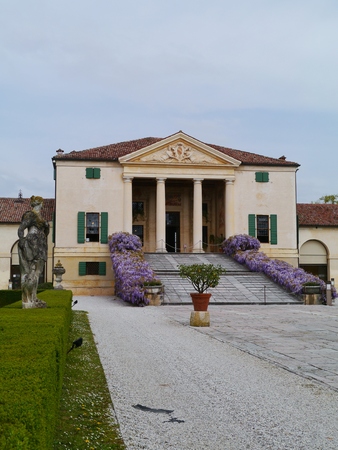 Villa Emo is a patrician villa in the Veneto, northern Italy, near the village of Fanzolo di Vedelagoのeditorial素材
