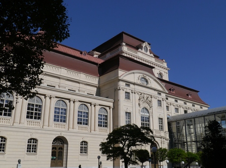 Grazer opera is an opera house in the city Graz in Austriaのeditorial素材