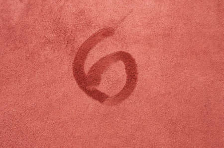 number 6の写真素材