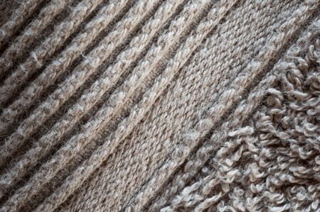 Terry cloth, textile fabric closeupの写真素材