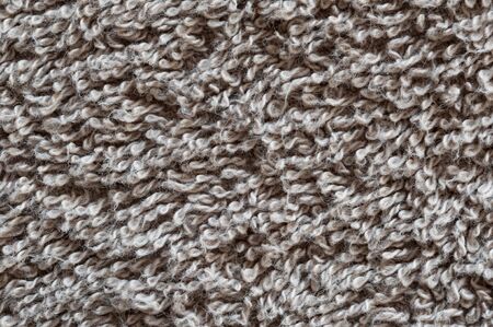 Terry cloth, textile fabric closeupの写真素材