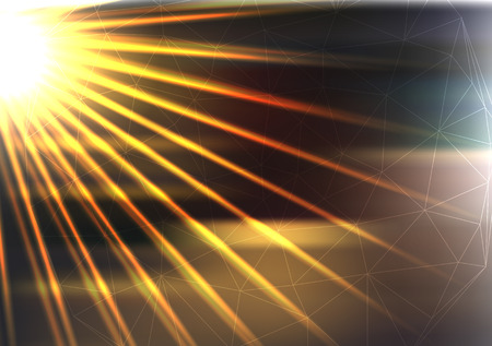 Abstract Background with Lasers for Design - Vector Illustrationのイラスト素材