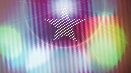 Abstract blurred Festive Event Background - Vector Illustrationのイラスト素材