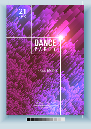 Abstract Abstract Fiber Optics Background Poster, Flyer Template - Vector Illustrationのイラスト素材