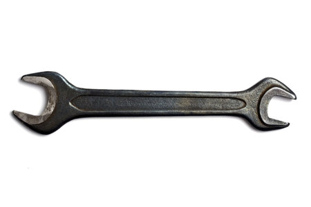 Wrench isolated on white background
