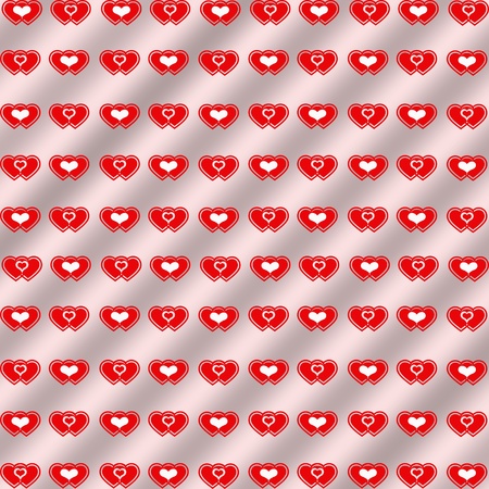 Lovely seamless red heart pattern.
Abstract valentine background.の写真素材