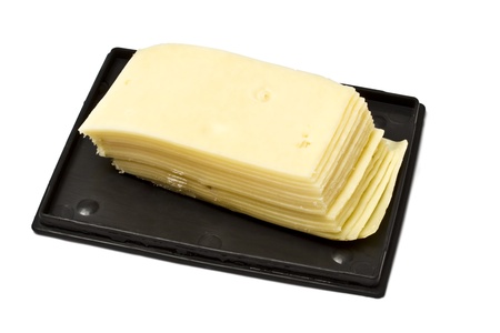 Cheese Slices isolated on white background
の写真素材