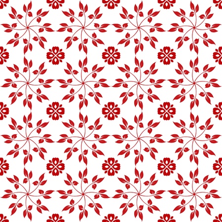 Abstract background of beautiful seamless floral patternのイラスト素材