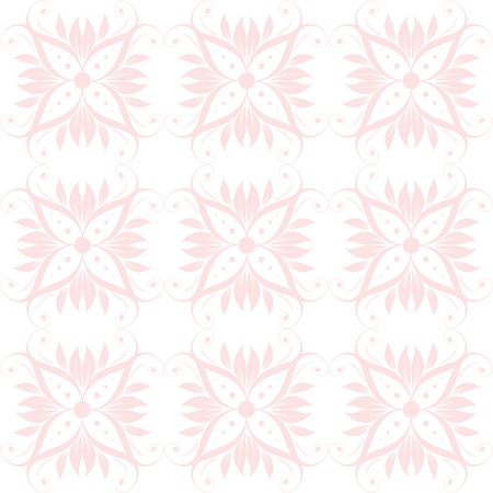 Abstract background of beautiful seamless floral patternのイラスト素材