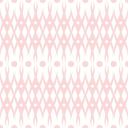 Abstract background of seamless floral and dots pattern のイラスト素材