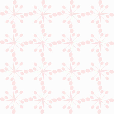 Abstract background of beautiful seamless floral pattern