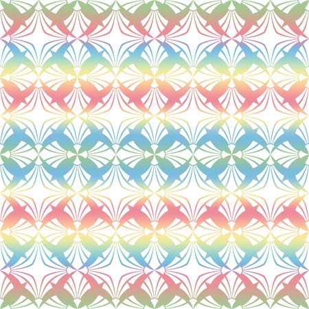 Beautiful and colorful seamless floral pattern のイラスト素材