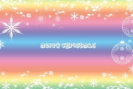 Beautiful Merry Christmas backgroundのイラスト素材