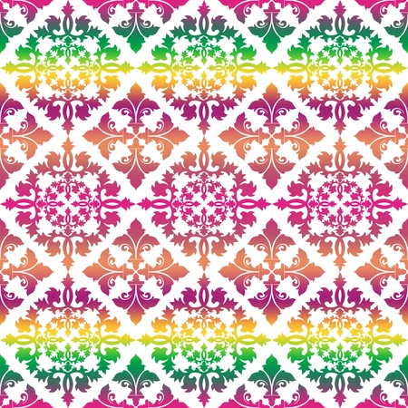 Beautiful and fashion floral pattern backgroundのイラスト素材