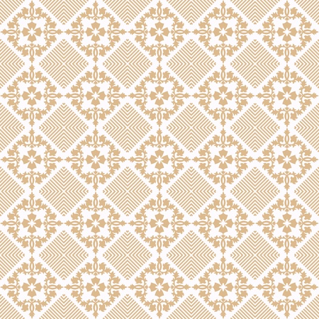 Beautiful and fashion floral pattern backgroundのイラスト素材