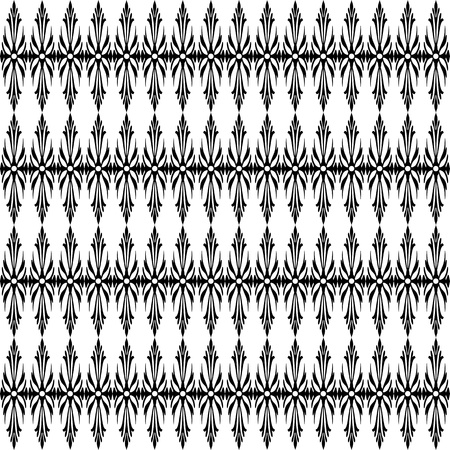 Beautiful background of seamless classic floral patternのイラスト素材