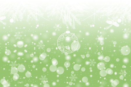 Beautiful winter background with snowflakes and lightsのイラスト素材