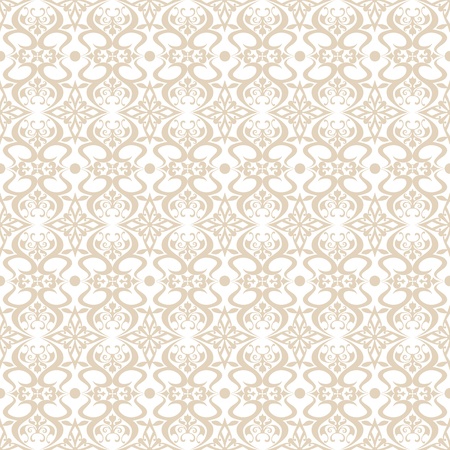 Beautiful and classic seamless floral patternのイラスト素材